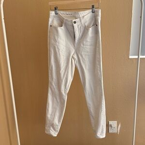 Talbots White Ankle Jegging